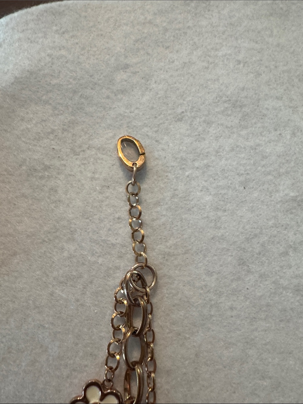 Folli Follie Rose Gold Multi-Strand Floral Necklace - Picture 6 of 10